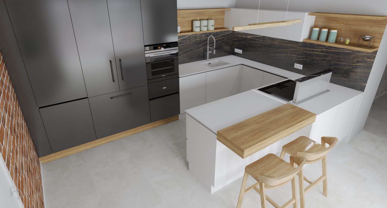 modern kitchen Finchley